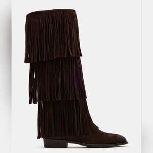 Steve Madden Spur Fringe Boot